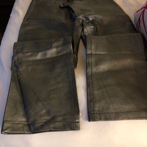 Leather pants